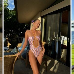 Strawberry Milk Mob Sun Bum One piece